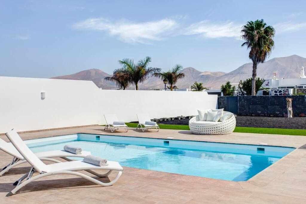 Homu Bianca Fantastica Villa Con Piscina Privad Playa Blanca  Extérieur photo