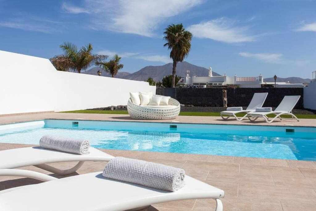 Homu Bianca Fantastica Villa Con Piscina Privad Playa Blanca  Extérieur photo